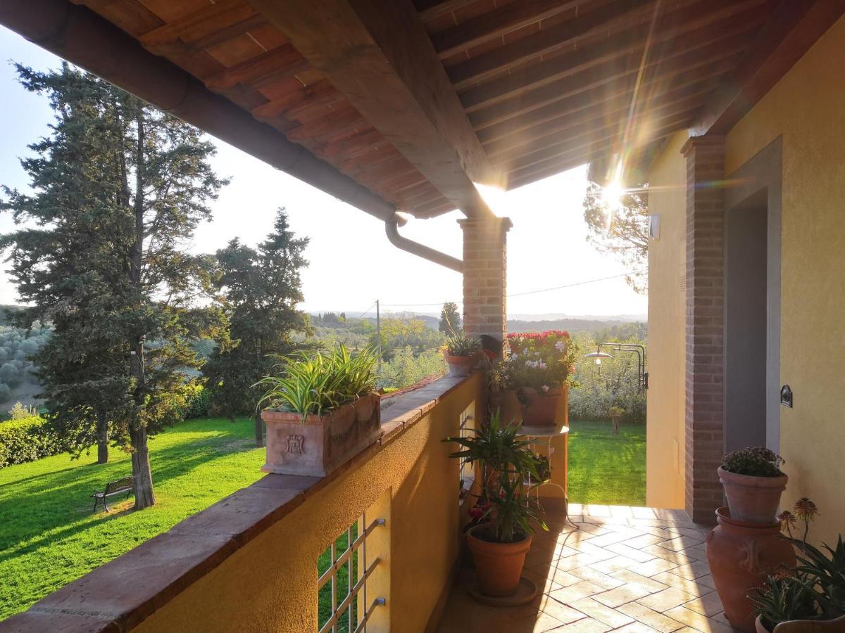 Tenuta Barbadoro Agriturismo Apartment Montespertoli Bagian luar foto